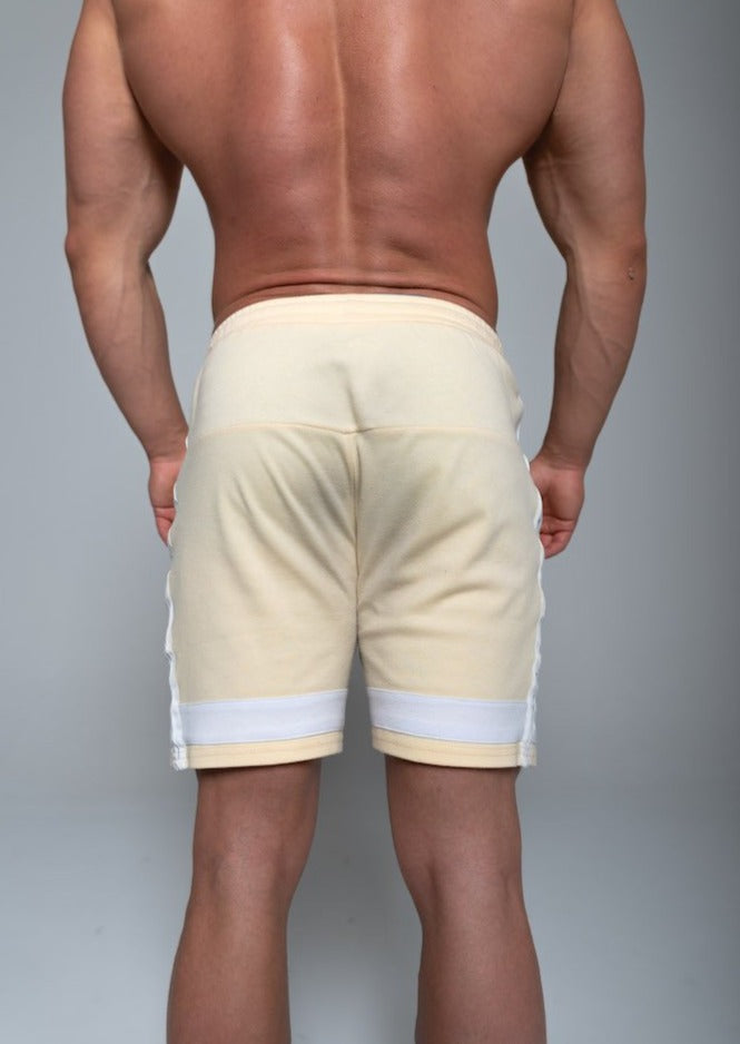 Triumph Co-ord Set Shorts - Beige