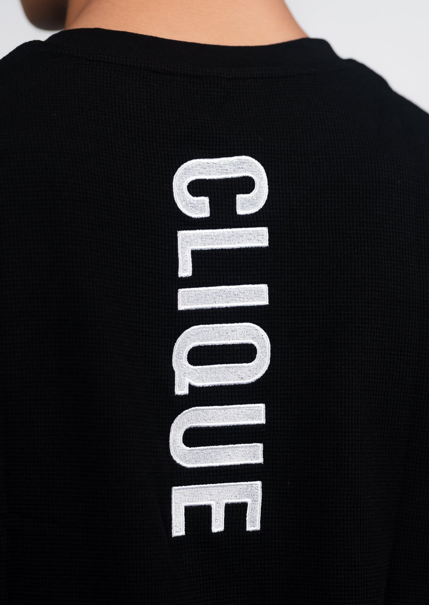 Statement Cut Off Tee - Black