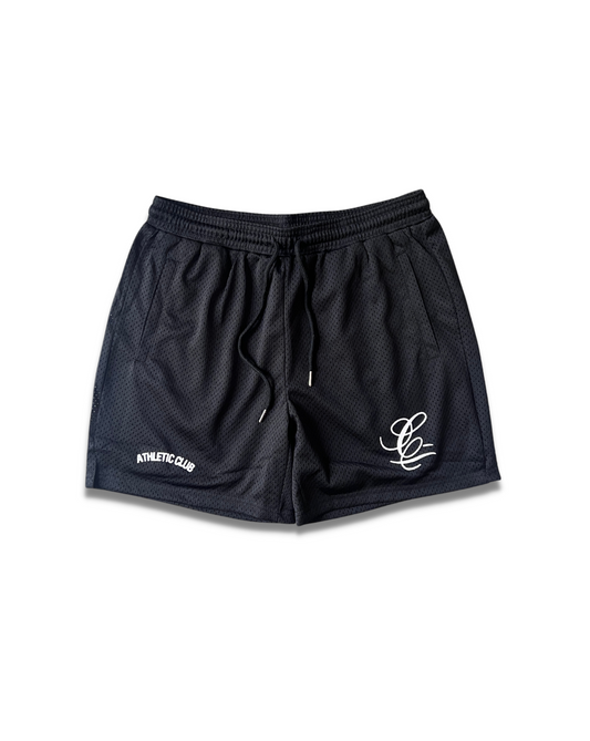 Athletic Club Mesh Shorts - Black