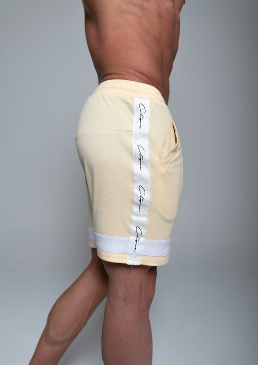 Triumph Co-ord Set Shorts - Beige