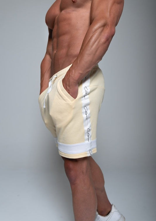 Triumph Co-ord Set Shorts - Beige