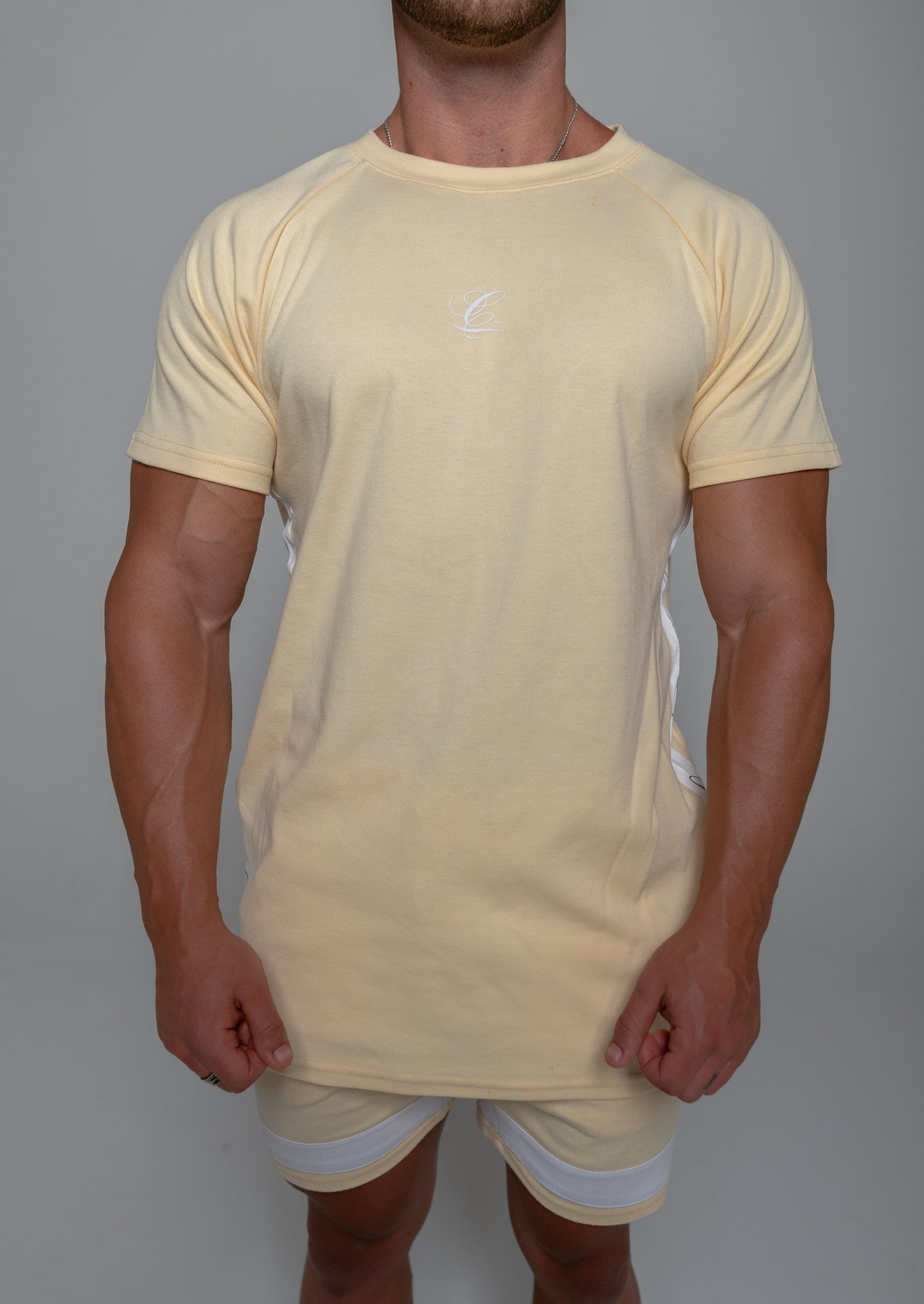 Triumph Co-ord Set Shirt - Beige