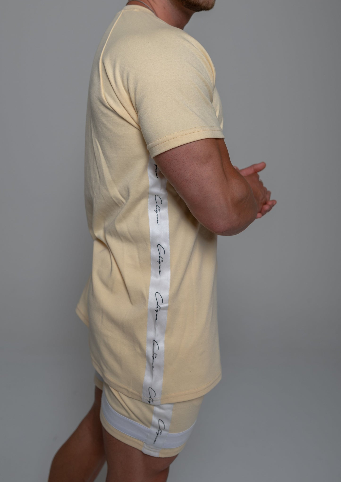 Triumph Co-ord Set Shirt - Beige