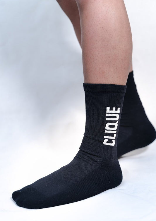 Back Line Clique Crew Socks