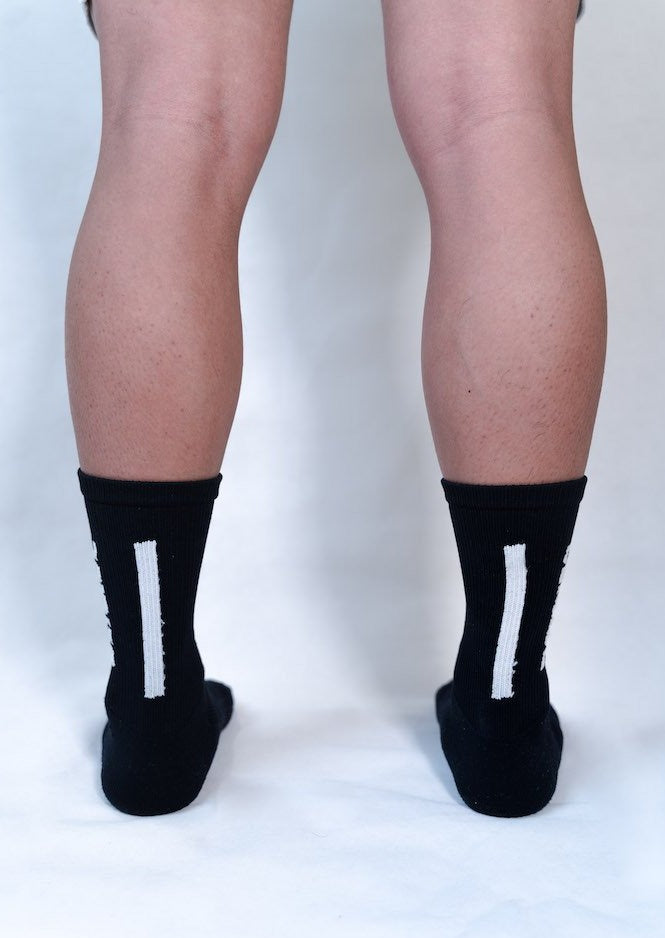 Back Line Clique Crew Socks