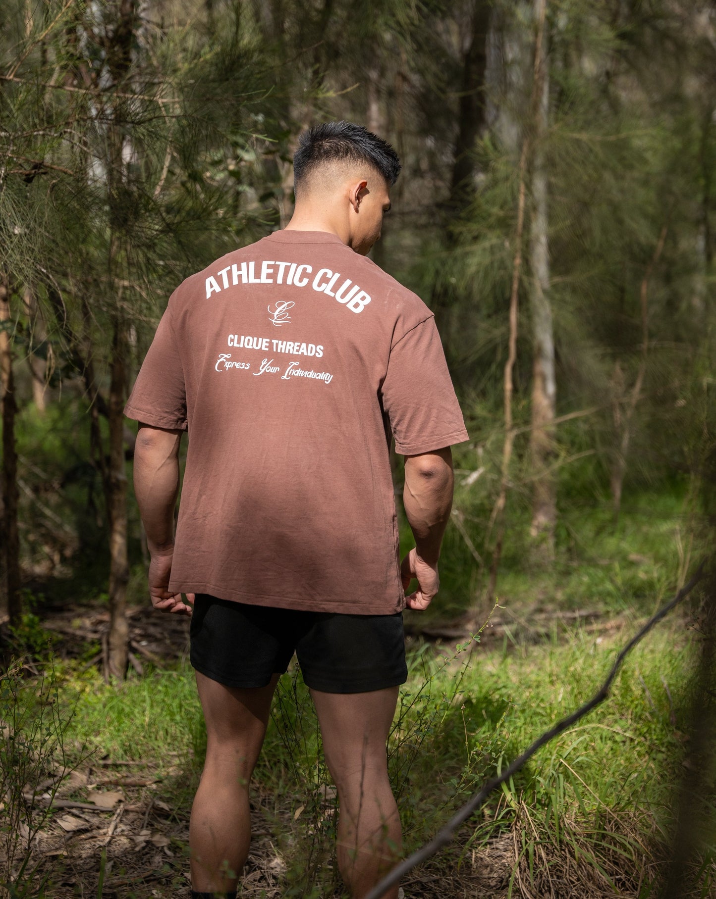 Athletic Club T-Shirt - Brown