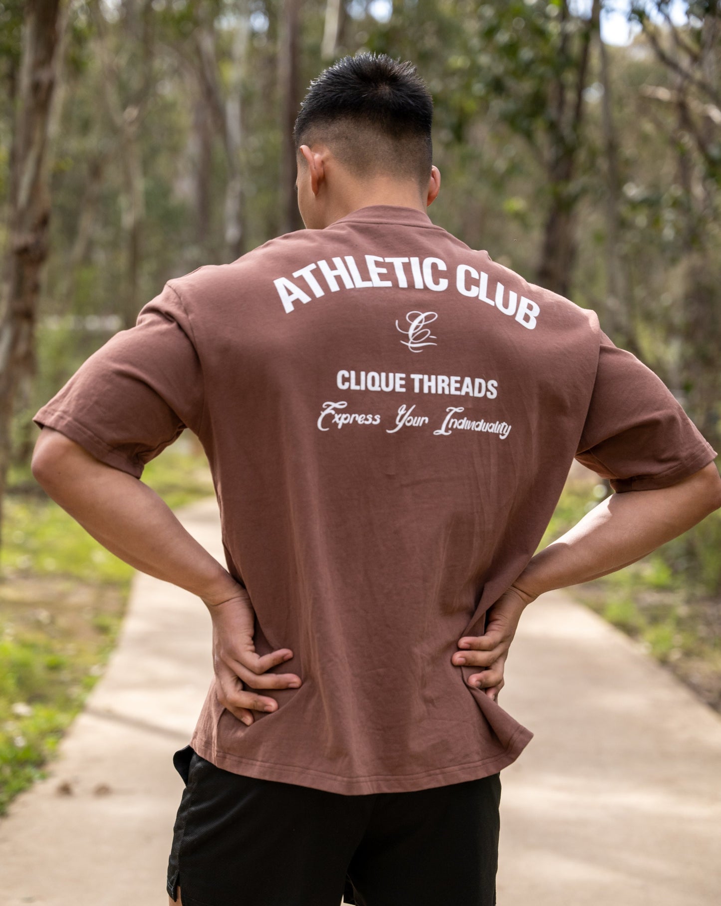 Athletic Club T-Shirt - Brown